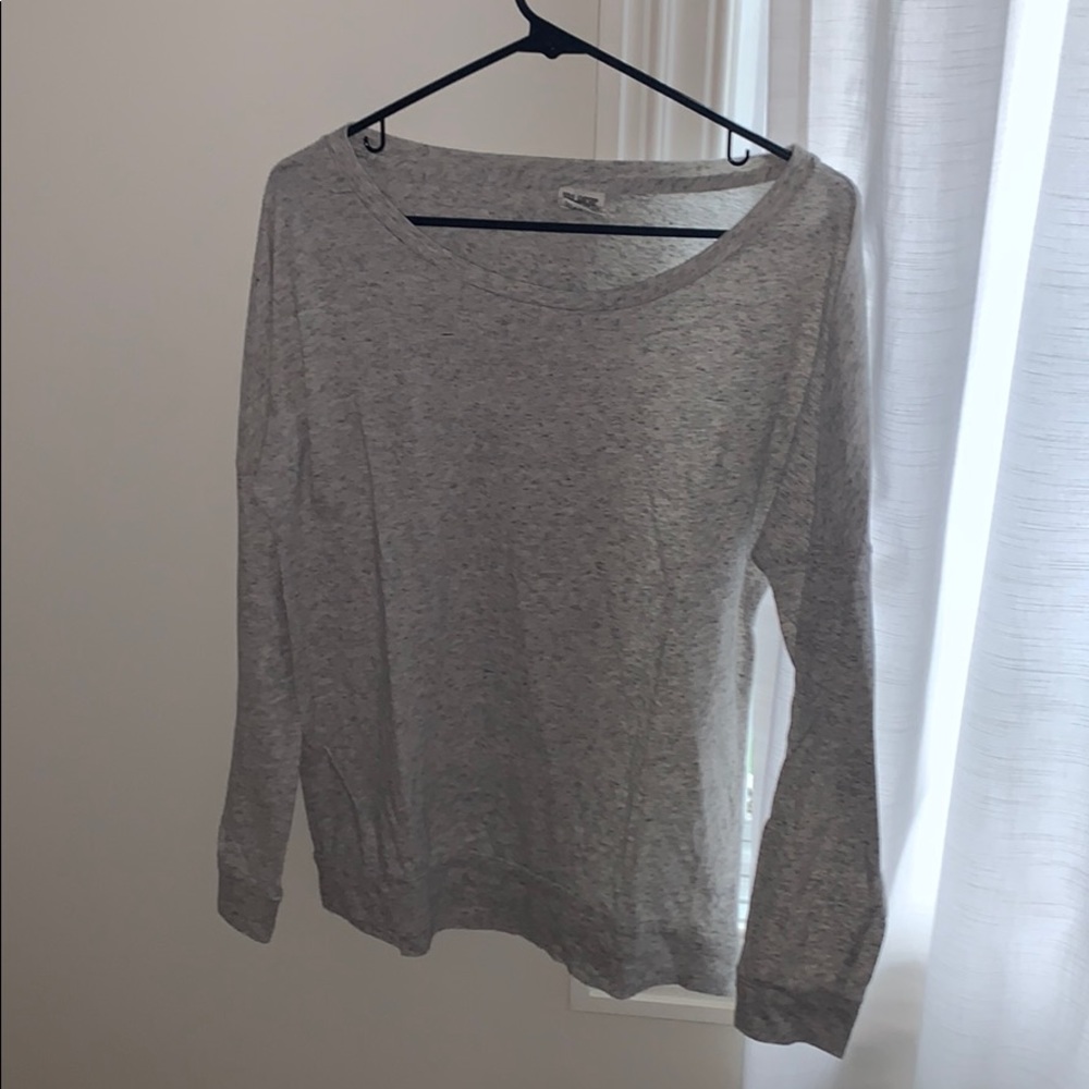 Light grey PINK long sleeve